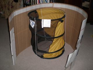 Play Hut Tube with Cardboard Shell